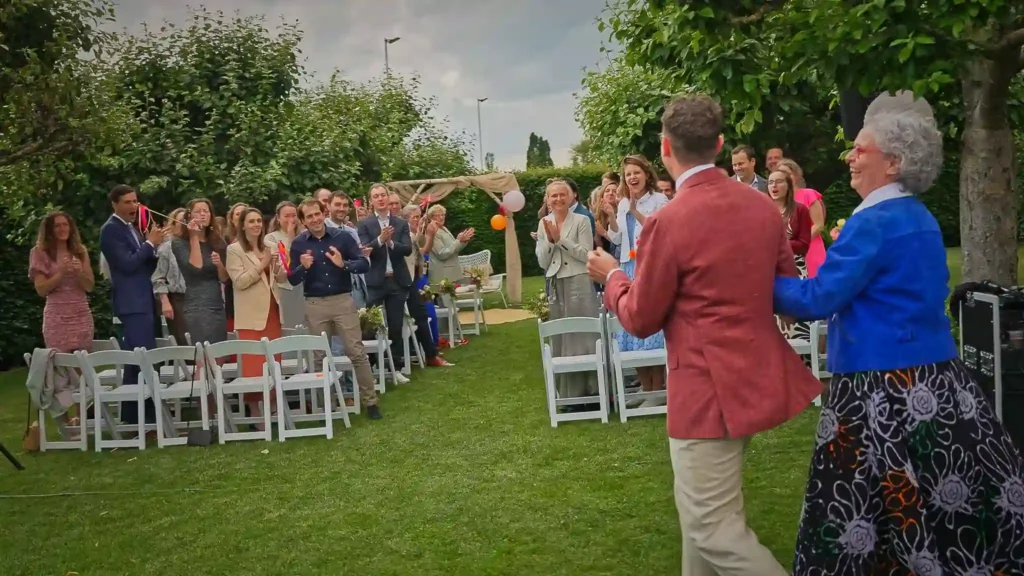Ceremonie, trouwen, ringen, opkomst bruidegom
