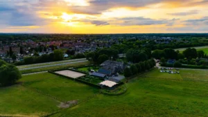 Zonsondergang Bruiloft