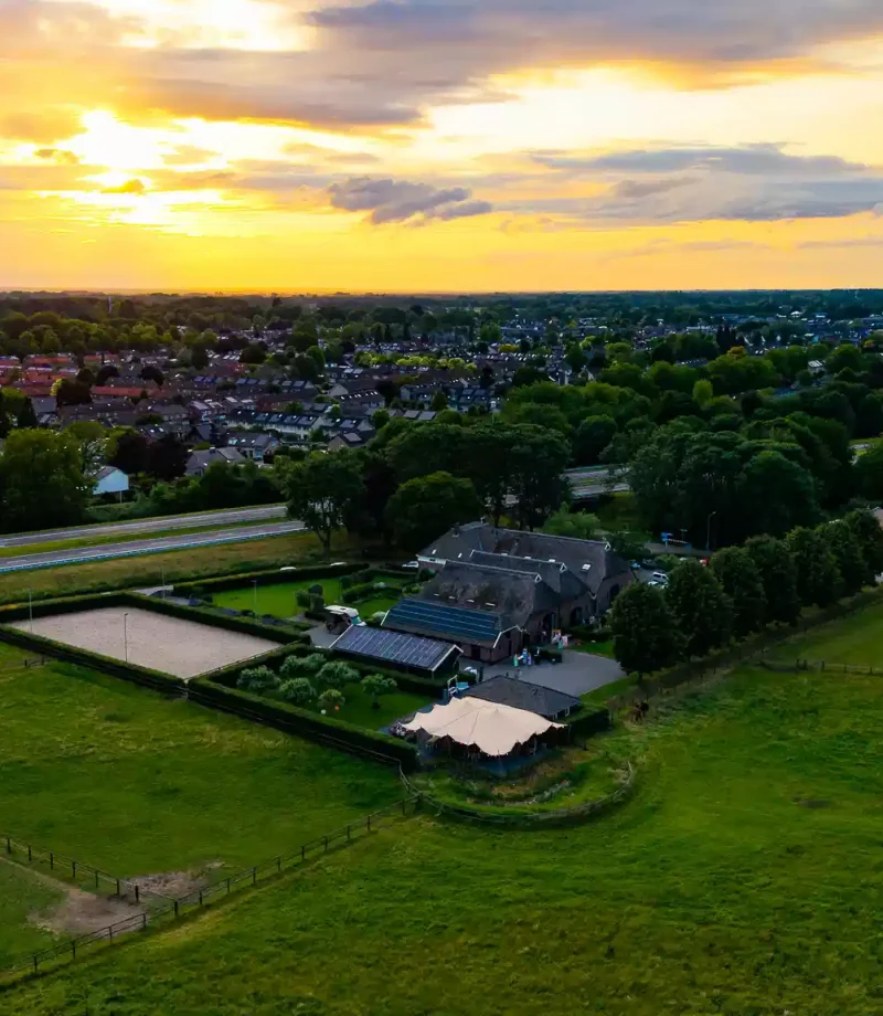 Zonsondergang Bruiloft