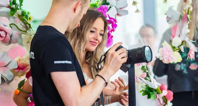 Bruiloft videograaf met Bruid